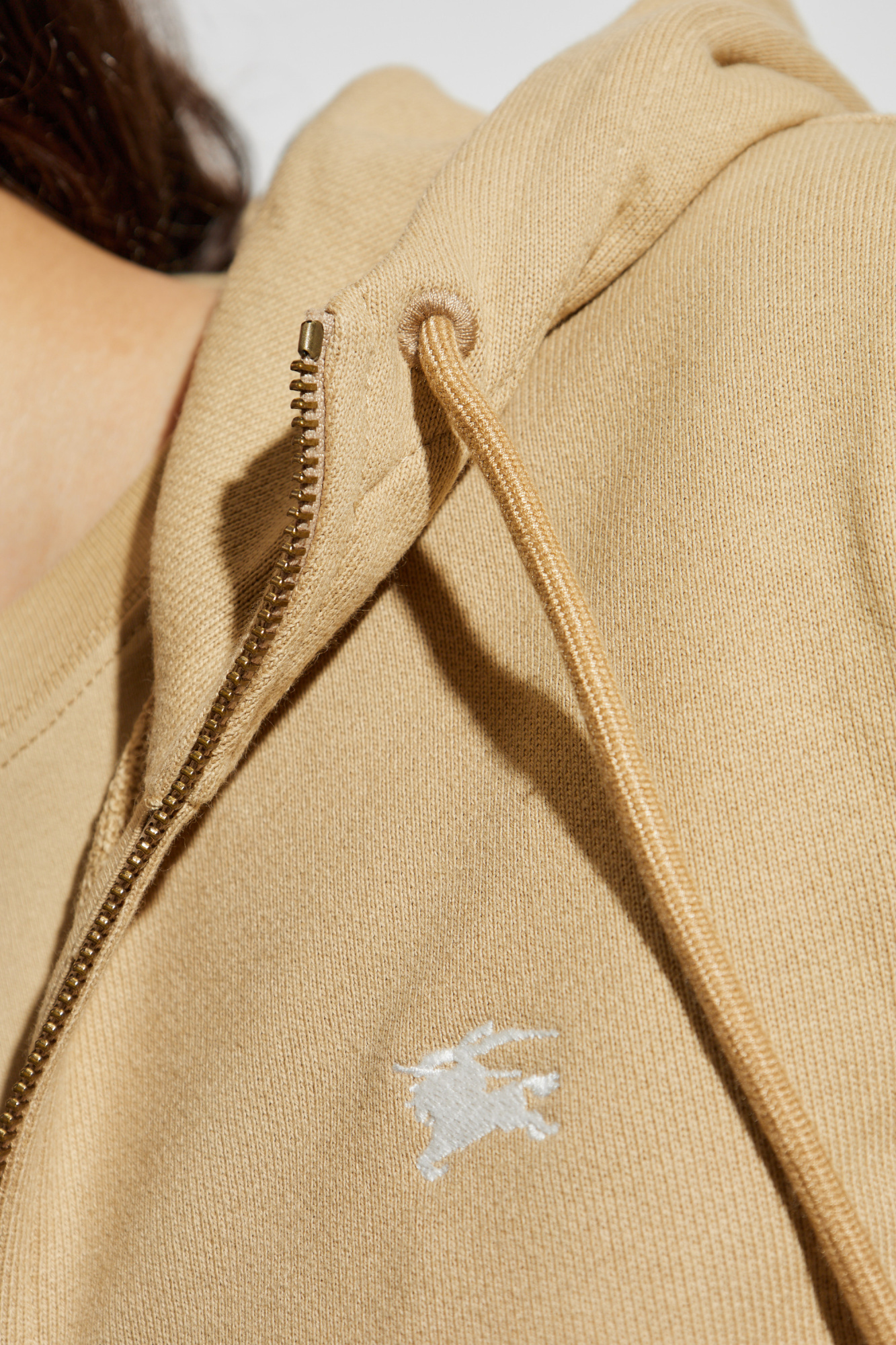 BURBERRY ベージュ フード付きトレーナー Amazon.co.jp: [バーバリー] フード付きトレーナー レディース